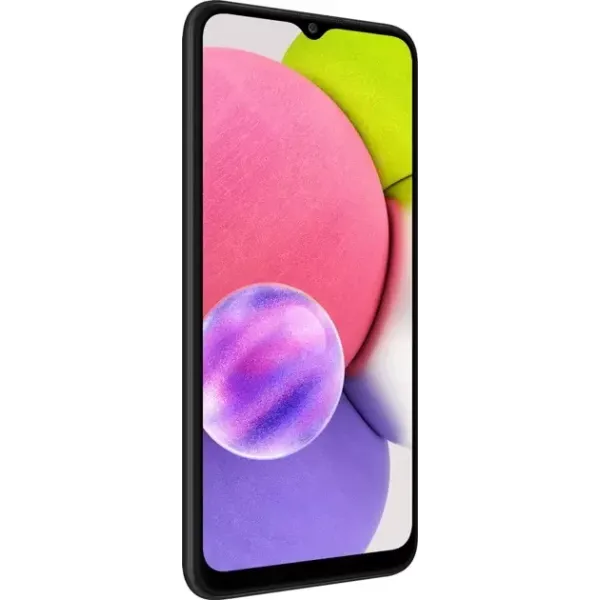 Смартфон Samsung Galaxy A03s 64 GB Black Approved Вітринний зразок