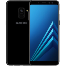 Смартфон Samsung Galaxy A8 2018 4/32 GB Black Approved Витринный образец