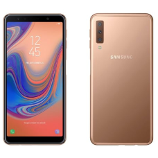 Смартфон Samsung Galaxy A7 2018 4/64Gb Gold Approved Витринный образец
