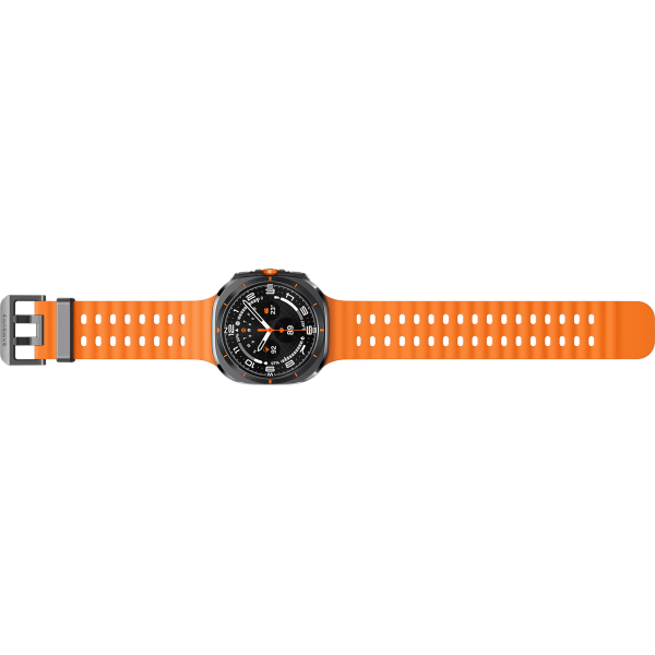 Смарт-годинник Samsung Galaxy Watch Ultra 47mm LTE Titanium Grey with Orange Marine Band (SM-L705FDAA)