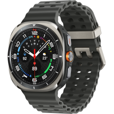 Смарт-часы Samsung Galaxy Watch Ultra 47mm LTE Titanium Silver with Dark Grey Marine Band (SM-L705FZTA)