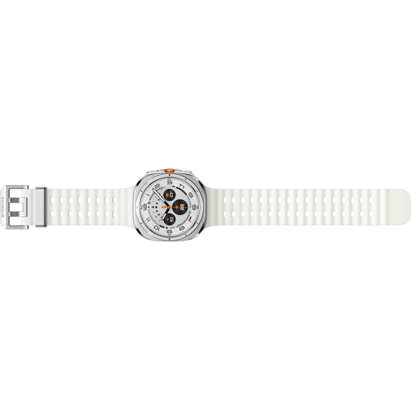 Смарт-часы Samsung Galaxy Watch Ultra 47mm LTE Titanium White with White Marine Band (SM-L705FZWA)