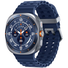 Смарт-часы Samsung Galaxy Watch Ultra 2025 47mm LTE Titanium Blue with Blue Marine Band (SM-L705FZB2)