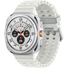 Смарт-годинник Samsung Galaxy Watch Ultra 2025 47mm LTE Titanium White with White Marine Band (SM-L705FAW2)