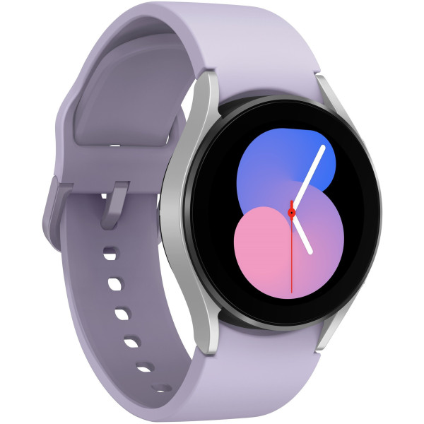 Смарт-годинник Samsung Galaxy Watch 5 40mm Silver with Purple Sport Band (SM-R900NZSA)