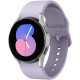Смарт-годинник Samsung Galaxy Watch 5 40mm LTE Silver with Purple Sport Band (SM-R905FZSA)